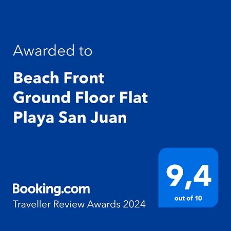 Apartamento Front Ground Floor Flat Playa San Juan El Campello