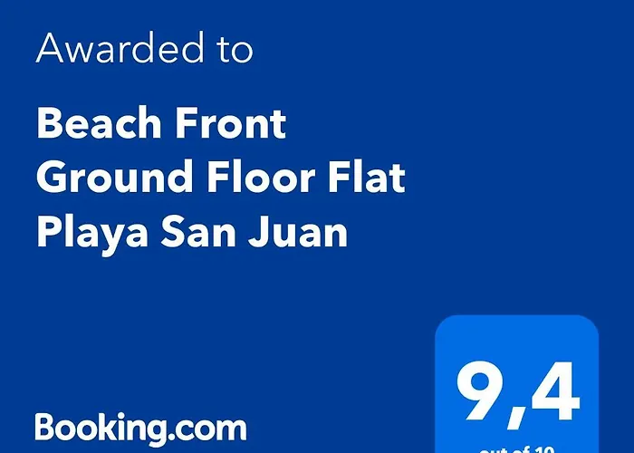 Apartment Front Ground Floor Flat Playa San Juan El Campello